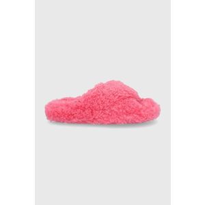 Papuče Steve Madden Pillow Slipper ružová farba vyobraziť