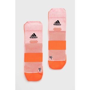 Ponožky adidas Performance GU6479 dámske, ružová farba vyobraziť
