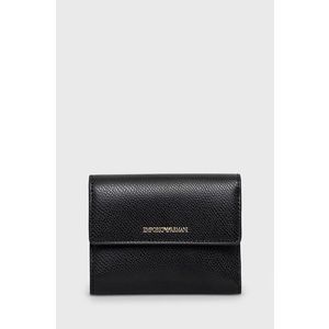Peňaženka Emporio Armani dámska, čierna farba vyobraziť