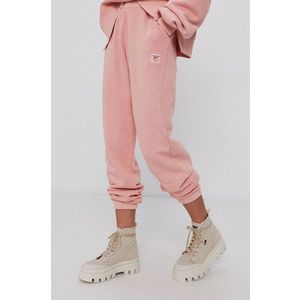 Nohavice Reebok Classic H09014 dámske, ružová farba, jednofarebné vyobraziť