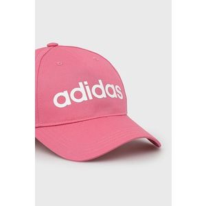 Čiapka adidas ružová farba, s potlačou vyobraziť