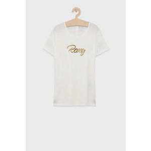 Tričko Roxy dámske, biela farba vyobraziť