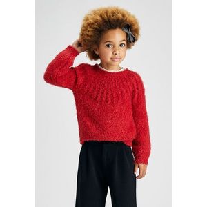 Detský sveter Mayoral červená farba vyobraziť