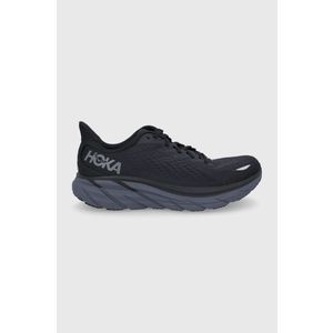Topánky Hoka Clifton 8 čierna farba vyobraziť