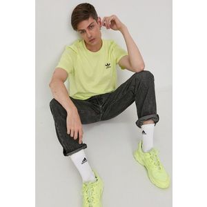 Bavlnené tričko adidas Originals jednofarebné vyobraziť