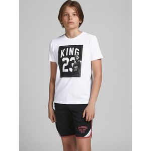 Biele chlapčenské tričko s potlačou Jack & Jones Legends vyobraziť