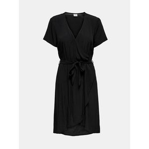 Čierne zavinovacie šaty Jacqueline de Yong Lea vyobraziť