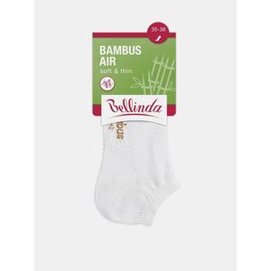 Dámske členkové ponožky BAMBUS AIR LADIES IN-SHOE SOCKS - Krátke dámske bambusové ponožky - biela vyobraziť