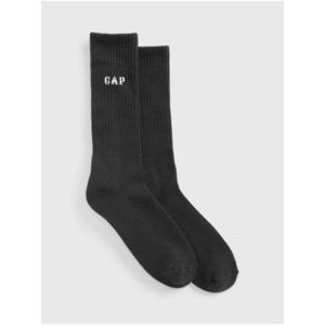 Čierne pánske ponožky GAP vyobraziť