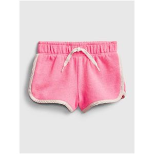 Detské kraťasy recycled pull-on shorts Ružová vyobraziť