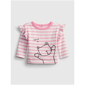 Baby tričko brannan knit Ružová vyobraziť