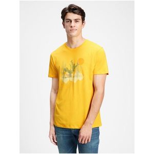 Tričko graphic t-shirt Žltá vyobraziť