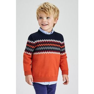Detský sveter Mayoral oranžová farba vyobraziť