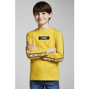 Detské tričko s dlhým rukávom Mayoral žltá farba, s potlačou vyobraziť