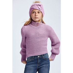 Detský sveter Mayoral ružová farba, teplý vyobraziť