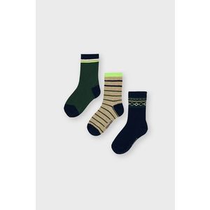 Detské ponožky Mayoral (3-Pack) zelená farba vyobraziť