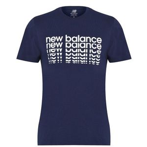 New Balance NB Logo T Shirt Mens vyobraziť