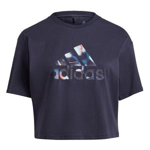 Adidas U4U Crop Logo T-Shirt (Plus Size) Womens vyobraziť