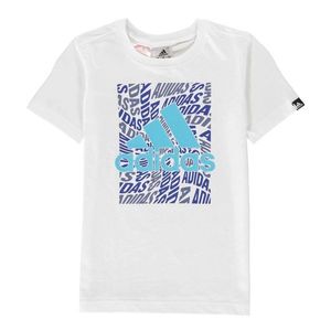 Adidas Camo Linear T Shirt Junior vyobraziť