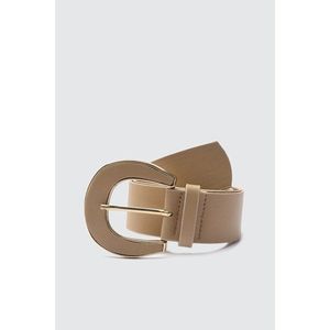 Trendyol Belt WITH Beige Leather Looking Buckle vyobraziť