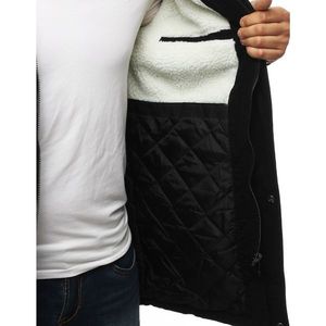 Men's black winter parka jacket TX2894 vyobraziť