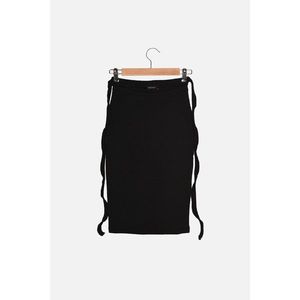 Trendyol Black Waist Detailed Camisole Skirt vyobraziť