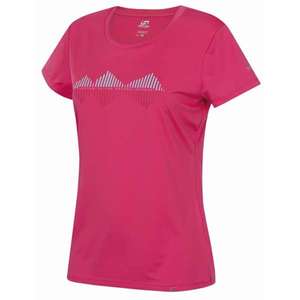 Ružové dámske funkčné tričko s potlačou Hannah Saffi vyobraziť