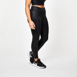 USA Pro X Courtney Black Sports Warrior Leggings vyobraziť