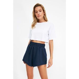 Trendyol Navy Blue Knit Shorts & Bermuda vyobraziť