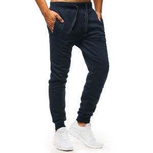 Men's navy blue sweatpants Dstreet UX3246 vyobraziť