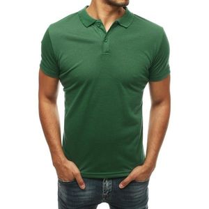 Men's green polo shirt PX0325 vyobraziť