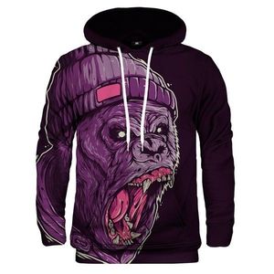 Mr. GUGU & Miss GO Unisex's Pullover H-K1035 Violet vyobraziť