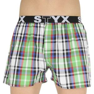 Men's shorts Styx sports rubber multicolored (B838) vyobraziť