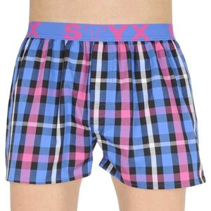 Men's shorts Styx sports rubber multicolored (B835) vyobraziť