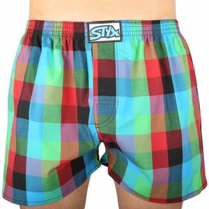 Men's shorts Styx classic rubber multicolored (A836) vyobraziť