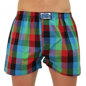 Men's shorts Styx classic rubber oversize multicolored (E836) vyobraziť