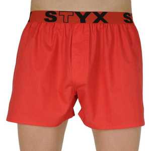 Men's shorts Styx sports rubber red (B1064) vyobraziť
