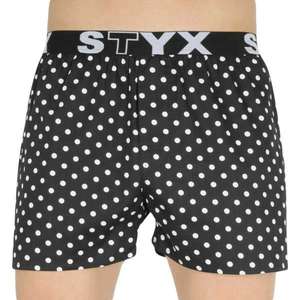 Men's shorts Styx art sports rubber polka dots (B1055) vyobraziť