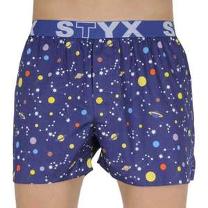 Men's shorts Styx art sports rubber planet (B1057) vyobraziť
