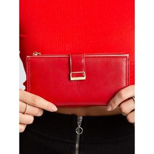 Women´s red eco leather wallet vyobraziť