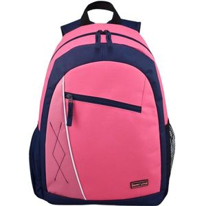 Semiline Woman's Youth Backpack 3284-2 Pink/Graphite vyobraziť
