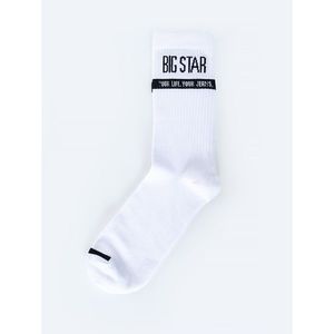 Big Star Man's Socks Socks 273554 Cream Knitted-101 vyobraziť