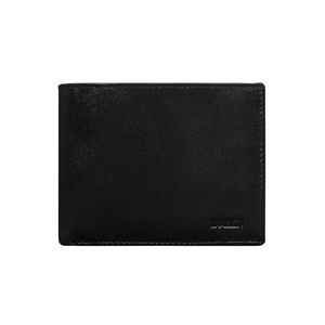 Men´s leather wallet without clasp black vyobraziť