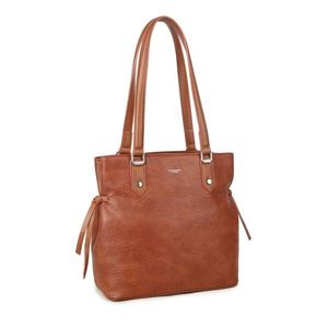 LUIGISANTO Brown eco leather handbag vyobraziť