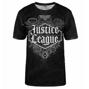 Mr. GUGU & Miss GO Unisex's Justice League Emblem T-Shirt TSH JL006 vyobraziť