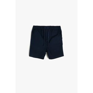 Koton Navy Blue Baby Boy Pocket Detailed Shorts vyobraziť