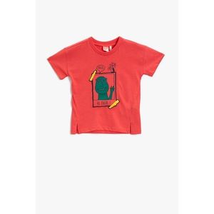 Koton Baby Boy Red Printed T-Shirt vyobraziť