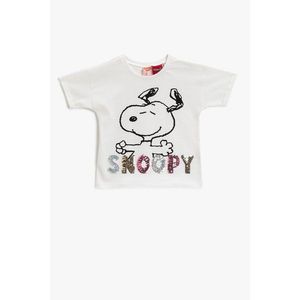 Koton Baby Girl Ecru T-Shirt vyobraziť