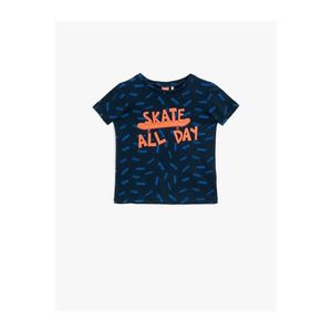 Koton Baby Boy Printed T-Shirt Crew Neck Short Sleeve Cotton vyobraziť