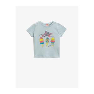 Koton Baby Girl Blue Girl T-shirt vyobraziť